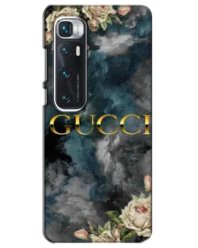Чехол для Xiaomi Mi 10 Ultra с картинкой «Абстрактные цветы Gucci»