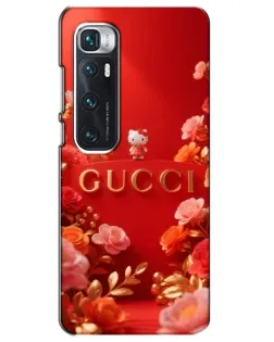 Чехол для Xiaomi Mi 10 Ultra с картинкой «Gucci — золотой сад»