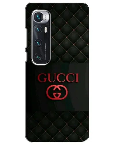 Чехол для Xiaomi Mi 10 Ultra с картинкой «Gucci — стеганый черный»