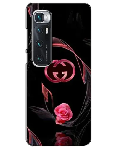 Чехол для Xiaomi Mi 10 Ultra с картинкой «Gucci — неоновая роза»