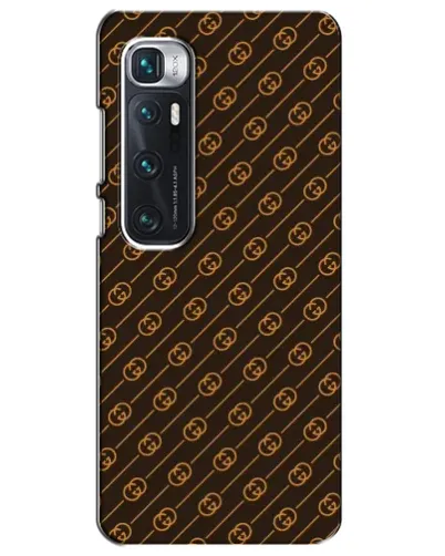 Чехол для Xiaomi Mi 10 Ultra с картинкой «Gucci — золотые диагонали»