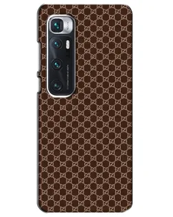 Чехол для Xiaomi Mi 10 Ultra с картинкой «Gucci — шоколадная сетка»