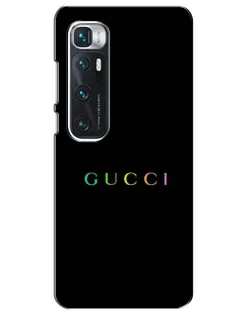 Чехол для Xiaomi Mi 10 Ultra с картинкой «Gucci — неоновый минимализм»
