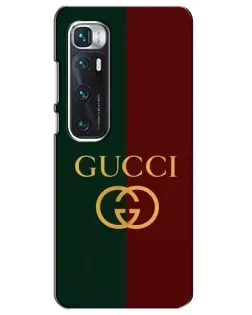 Чехол для Xiaomi Mi 10 Ultra с картинкой «Gucci — темно-зеленый градиент»