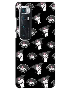Чохол для Xiaomi Mi 10 Ultra з картинкою «Чорний паттерн Kuromi»