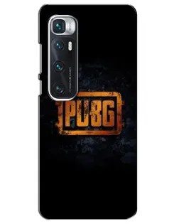 Чехол для Xiaomi Mi 10 Ultra с картинкой «PUBG — золотой логотип»