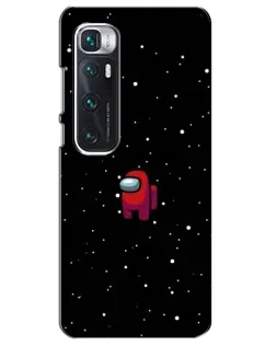 Чехол для Xiaomi Mi 10 Ultra с картинкой «Красный Among Us»