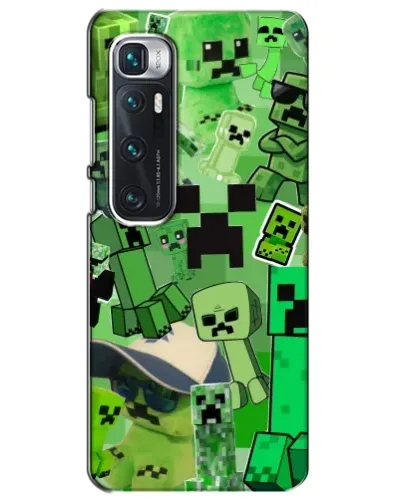 Чехол для Xiaomi Mi 10 Ultra с картинкой «Криперы Minecraft» Чехол для Xiaomi Mi 10 Ultra с картинкой «Криперы Minecraft»