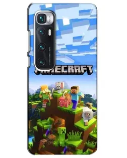 Чехол для Xiaomi Mi 10 Ultra с картинкой «Minecraft классический мир»