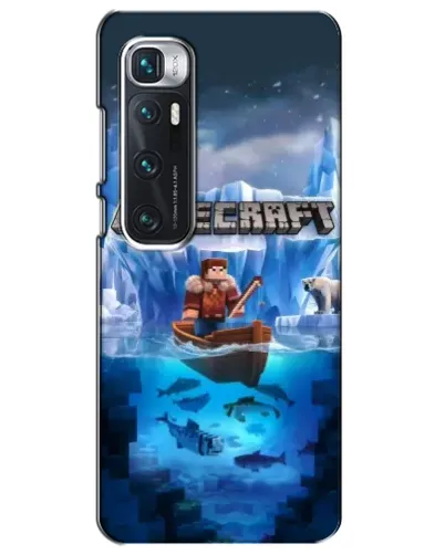Чехол для Xiaomi Mi 10 Ultra с картинкой «Minecraft ледяной мир» Чехол для Xiaomi Mi 10 Ultra с картинкой «Minecraft ледяной мир»