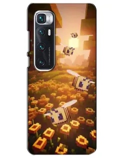 Чехол для Xiaomi Mi 10 Ultra с картинкой «Поле подсолнухов»