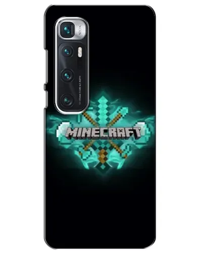 Чехол для Xiaomi Mi 10 Ultra с картинкой «Minecraft Diamond лого» Чехол для Xiaomi Mi 10 Ultra с картинкой «Minecraft Diamond лого»