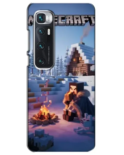 Чехол для Xiaomi Mi 10 Ultra с картинкой «Зимний Minecraft» Чехол для Xiaomi Mi 10 Ultra с картинкой «Зимний Minecraft»