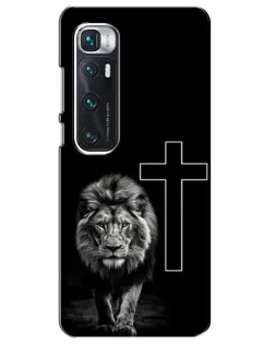 Чехол для Xiaomi Mi 10 Ultra с картинкой «Лев и Крест»