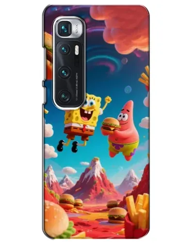Чехол для Xiaomi Mi 10 Ultra с картинкой «Космический фастфуд»