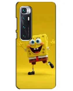 Чехол для Xiaomi Mi 10 Ultra с картинкой «Позитивный Губка Боб»