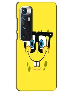 Чохол для Xiaomi Mi 10 Ultra з картинкою «Мінімалістичний Спанч Боб»