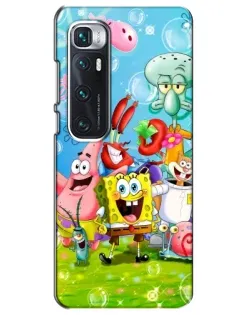 Чохол для Xiaomi Mi 10 Ultra з картинкою «Губка Боб та друзі»