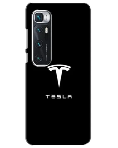 Чехол для Xiaomi Mi 10 Ultra с картинкой «Tesla White Logo»