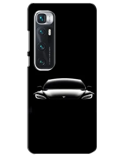 Чехол для Xiaomi Mi 10 Ultra с картинкой «Фары Tesla Night»