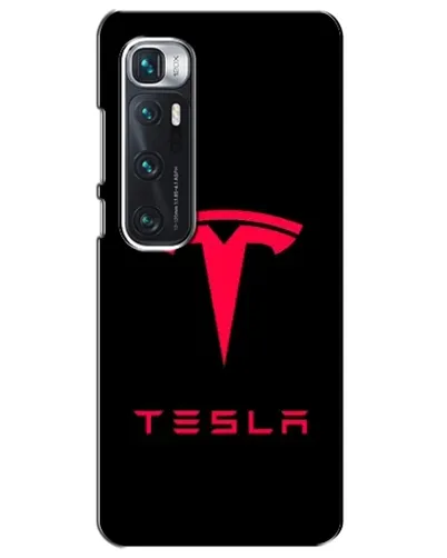 Чехол для Xiaomi Mi 10 Ultra с картинкой «Tesla Red Logo»