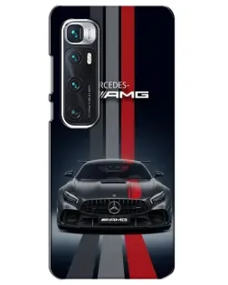 Чехол для Xiaomi Mi 10 Ultra с картинкой «Mercedes — белый карбон» Чехол для Xiaomi Mi 10 Ultra с картинкой «Mercedes — белый карбон»