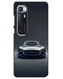 Чехол для Xiaomi Mi 10 Ultra с картинкой «Mercedes на черном»