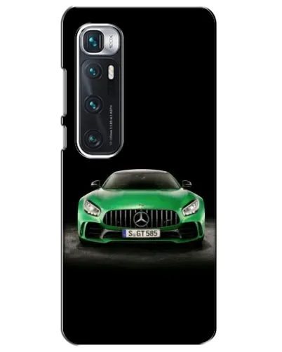 Чехол для Xiaomi Mi 10 Ultra с картинкой «Mercedes — неоновый лого»