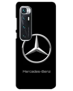 Чехол для Xiaomi Mi 10 Ultra с картинкой «Mercedes Silver Logo»