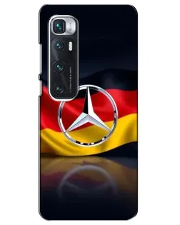 Чехол для Xiaomi Mi 10 Ultra с картинкой «Mercedes — флаг Германии»