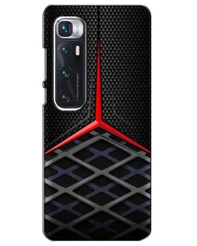 Чехол для Xiaomi Mi 10 Ultra с картинкой «Mercedes Carbon Grid»