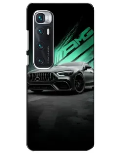 Чехол для Xiaomi Mi 10 Ultra с картинкой «Темный Mercedes AMG»