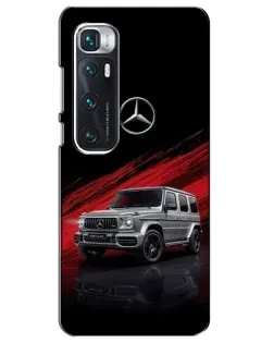 Чехол для Xiaomi Mi 10 Ultra с картинкой «Mercedes G-Class красный»