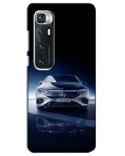 Чехол для Xiaomi Mi 10 Ultra с картинкой «Ночной Mercedes EQ»