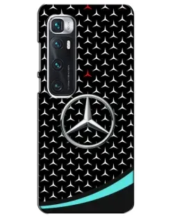 Чехол для Xiaomi Mi 10 Ultra с картинкой «Mercedes — бирюзовый акцент»