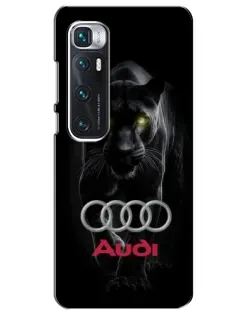 Чехол для Xiaomi Mi 10 Ultra с картинкой «Пантера и Audi»