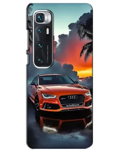 Чехол для Xiaomi Mi 10 Ultra с картинкой «Audi — закат»