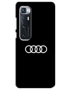 Чехол для Xiaomi Mi 10 Ultra с картинкой «Audi White Logo»