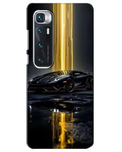 Чехол для Xiaomi Mi 10 Ultra с картинкой «Ночной Lamborghini драйв»