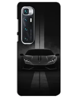 Чехол для Xiaomi Mi 10 Ultra с картинкой «Lamborghini симметрия дорог»