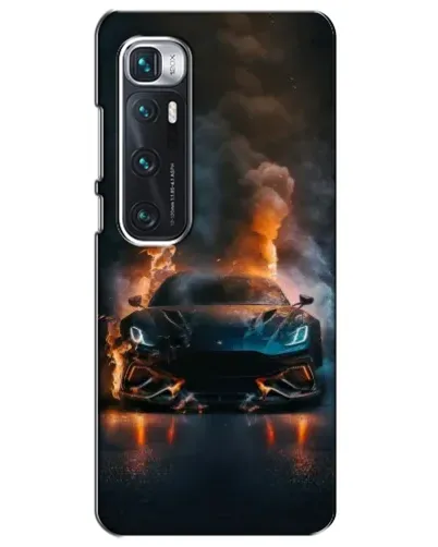 Чехол для Xiaomi Mi 10 Ultra с картинкой «Lamborghini дымная эстетика»