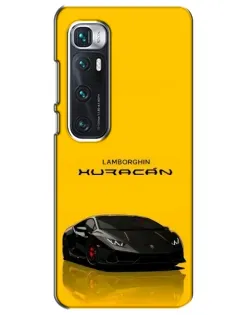 Чехол для Xiaomi Mi 10 Ultra с картинкой «Lamborghini Huracan черный»