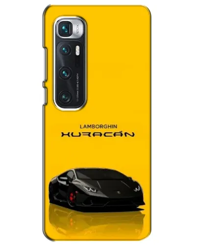 Чехол для Xiaomi Mi 10 Ultra с картинкой «Lamborghini Huracan черный»
