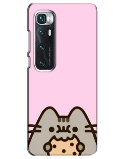 Чехол для Xiaomi Mi 10 Ultra с картинкой «Pusheen и печенье» Чехол для Xiaomi Mi 10 Ultra с картинкой «Pusheen и печенье»