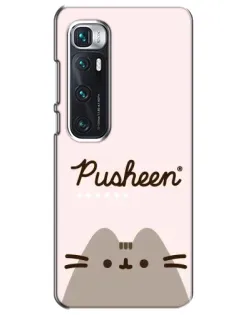 Чехол для Xiaomi Mi 10 Ultra с картинкой «Pusheen логотип»