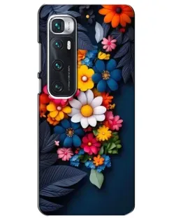 Чехол для Xiaomi Mi 10 Ultra с картинкой «Цветочная феерия»