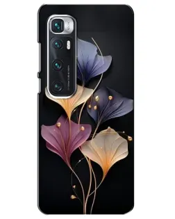 Чехол для Xiaomi Mi 10 Ultra с картинкой «Лиловые цветы грации»