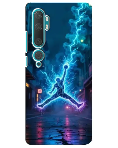 Чехол для Xiaomi Mi 10 с картинкой «Jordan Gold Jumpman»