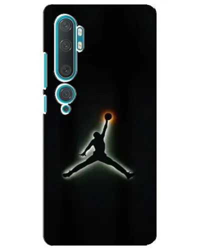 Чехол для Xiaomi Mi 10 с картинкой «Jordan Gradient Logo»