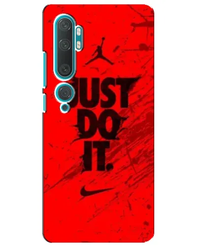 Чехол для Xiaomi Mi 10 с картинкой «Nike Just Do It»